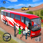 现代巴士车道停车场3dModern Bus Drive Parking 3D